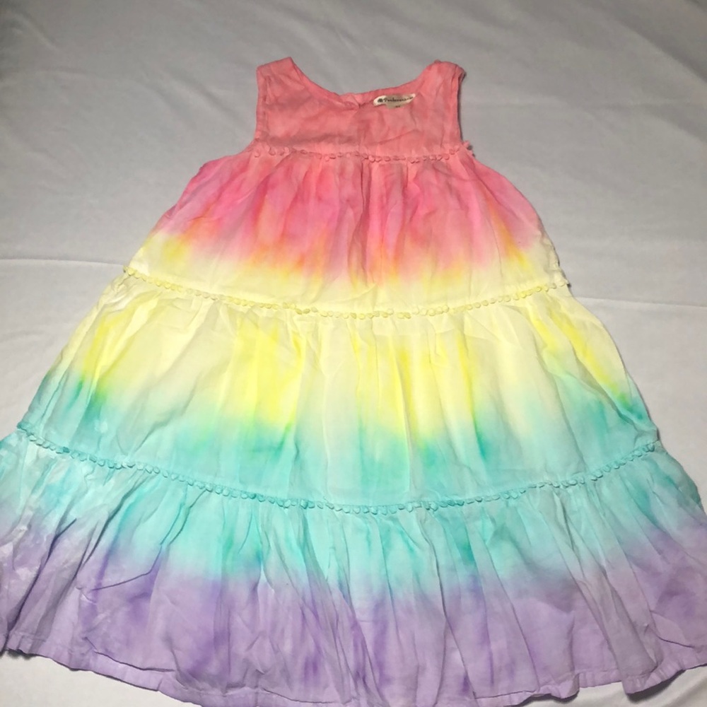 Beautiful size 8 tie die girls dress.